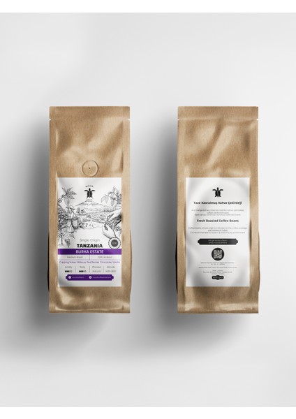 Tanzania Burka Estate - 1 kg modelleri