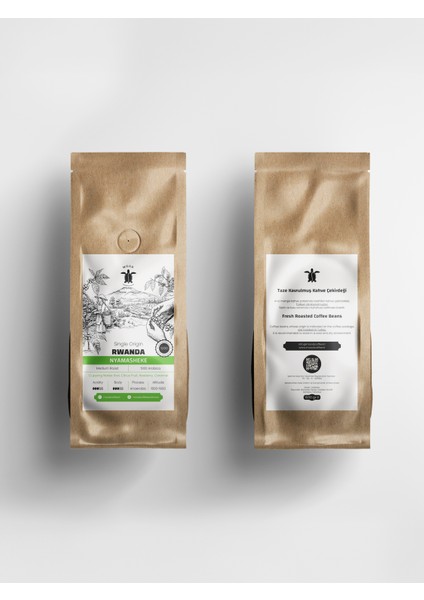 Rwanda Nyamasheke - 1 kg modelleri