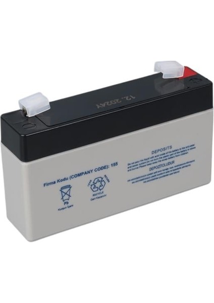Yokohama Yh-61.3 6 Volt - 1.3 Amper Akü (98X25X52 Mm) fiyatları