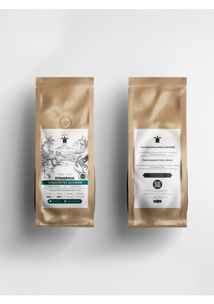 Ethiopia Yirgacheffee Bildimoo Aricha - 1 kg modelleri