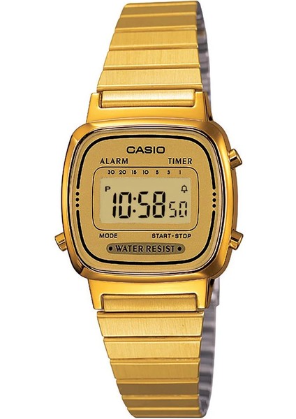 Retro LA670WGA-9DF Kol Saati