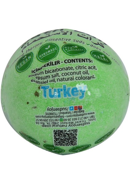 Okaliptuslu El Yapımı Banyo Küvet Topu Sabunu Yeşil 90-120 gr modelleri