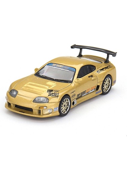 Mini Gt 1/64 Toyota Supra (A80) Top Secret GT-300 Top Secret Gold - Blister Paket modelleri