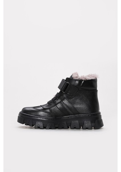 Hakiki Deri Kürklü Unisex Çocuk Klasik Bot 006KXA6001 fiyatları