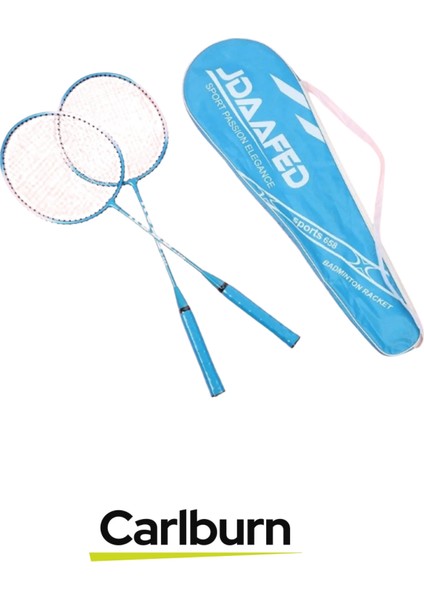 Premiumhafif Dayanıklı Telli Sağlam Ergonomik Saplı Eli Yormaz Kavrama 2'li Badminton Raket Seti fiyatları