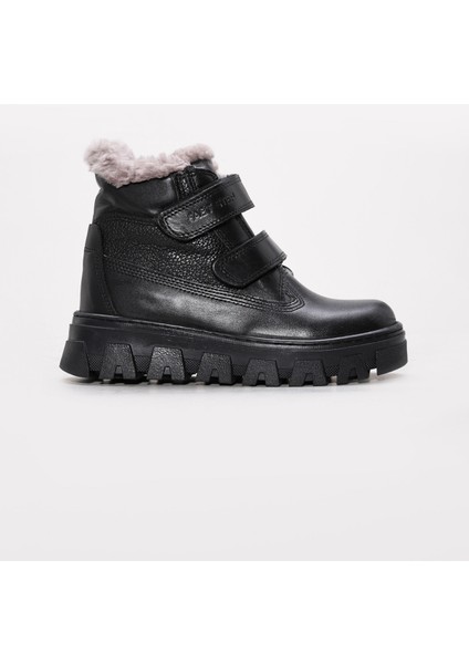 Hakiki Deri Kürklü Unisex Çocuk Klasik Bot 006KXA6000