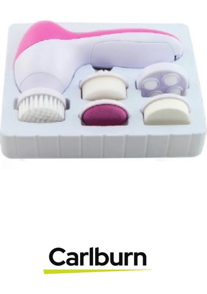 Özel Üretim 5 In 1 Başlıklı Pilli Yüz Temizleme Cilt Bakımı Siyah Nokta Masaj Peeling Fırça Seti fırsatları