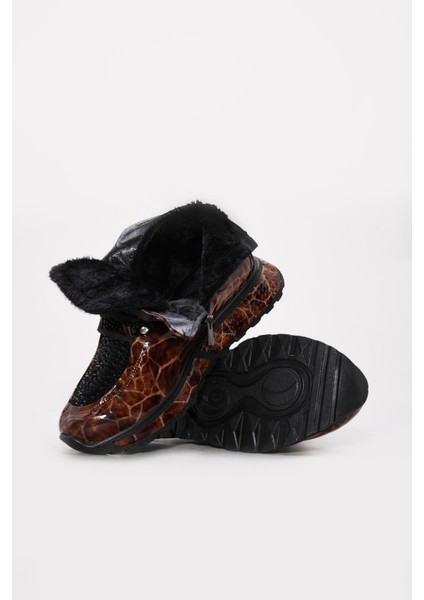 Hakiki Deri Kadın Klasik Bot 256SZA2025 modelleri