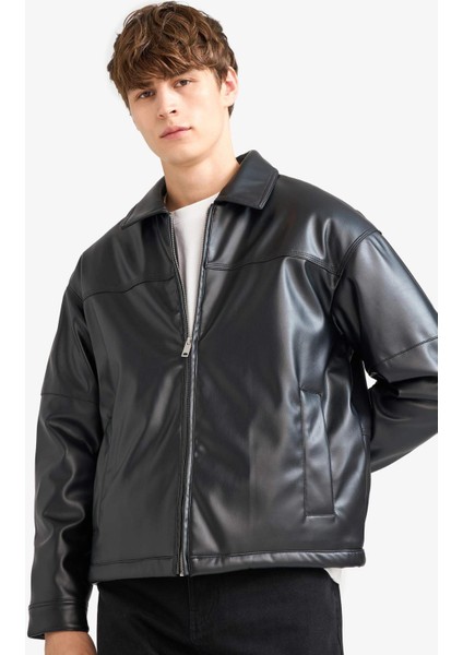 Relax Fit Rahat Kalıp Polo Yaka Iç Cepli MONT F5011AX25WN