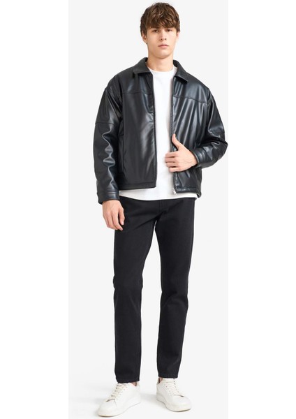 Relax Fit Rahat Kalıp Polo Yaka Iç Cepli MONT F5011AX25WN fiyatları