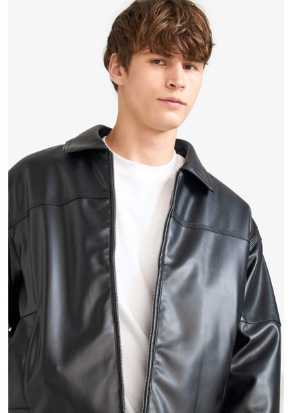 Relax Fit Rahat Kalıp Polo Yaka Iç Cepli MONT F5011AX25WN