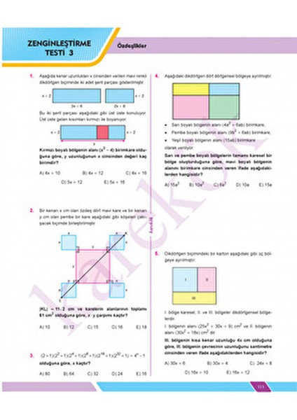 9. Sınıf Matematik Soru Bankası Akıllı Tahta Uygulamalı 480 Sayfa fırsatları
