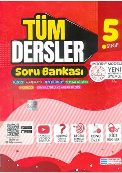 Amr B. Kulsüm 5. Sınıf Tüm Dersler Soru Bankası LGS Hazırlık 100 Sayfa Ciltsiz Kitap fiyatları