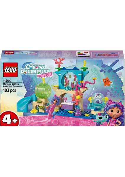 Bfs LEGO Gabby’s Dollhouse Deniz Kızı Gabby’nin Akvaryum Macerası 11204 fırsatları