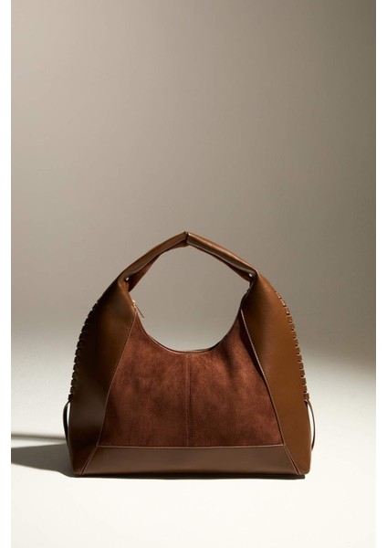 Kadın Süet Omuz Çantası F1236AXNS fiyatları