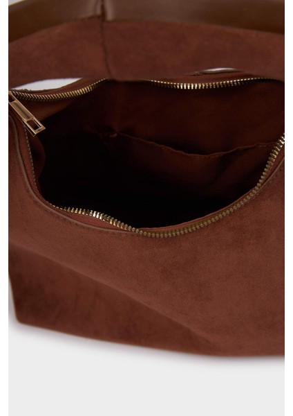 Kadın Süet Omuz Çantası F1236AXNS