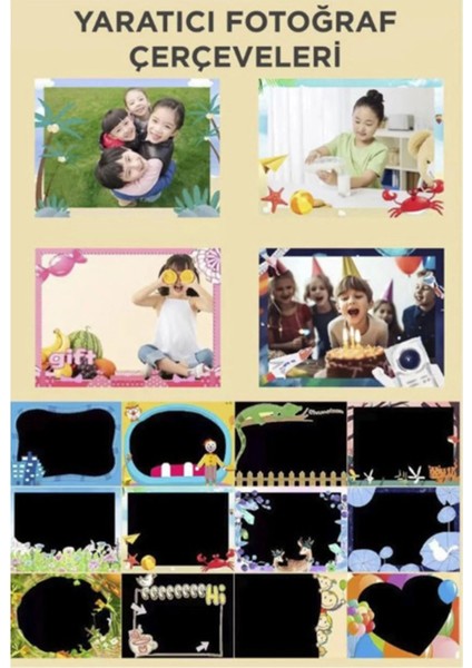 Mini 1080P Hd Çocuk Kamera Dijital Fotoğraf Makinesi 2.0 Inç Ekran 5 Adet Oyun Pembe