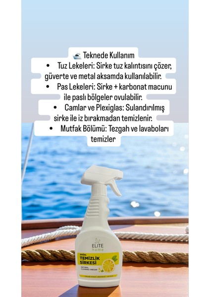 Organik Sertifikalı Çok Amaçlı Temizlik Sirkesi 500 ml x 3 Adet fırsatları