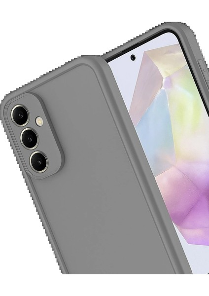 CPT16 Samsung Galaxy A17 5g Viera Silikon - Gri modelleri