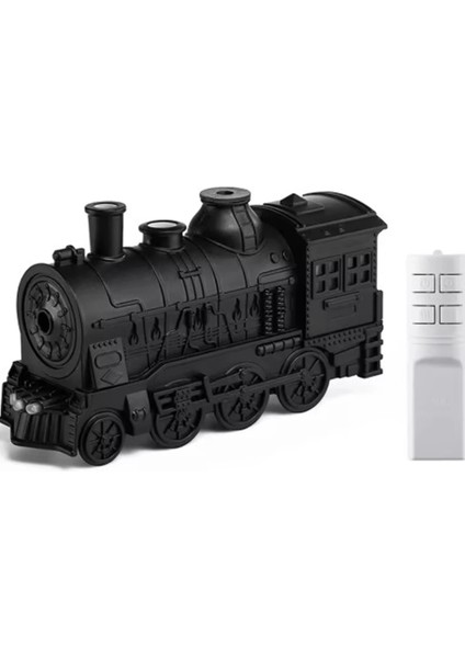 Tren Şeklinde Buharlı Oda Hava Nemlendirici Işık Buhar Makinesi Kumandalı