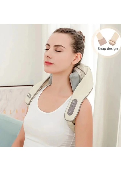 Şarjlı Ovmalı Isıtmalı Masaj Aleti Insan Eli Yoğurma Hissi