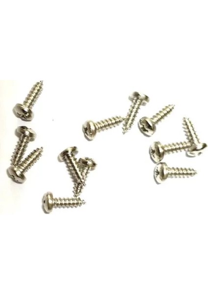 Klips, Menteşe, Ayak, Ysb Sac Vidası - 2,9x9,5mm Nikel, 1000 Adet