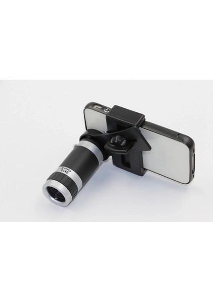 8X18 Zoom Teleskop Telefon Kamera Lensi Mini El Dürbünü