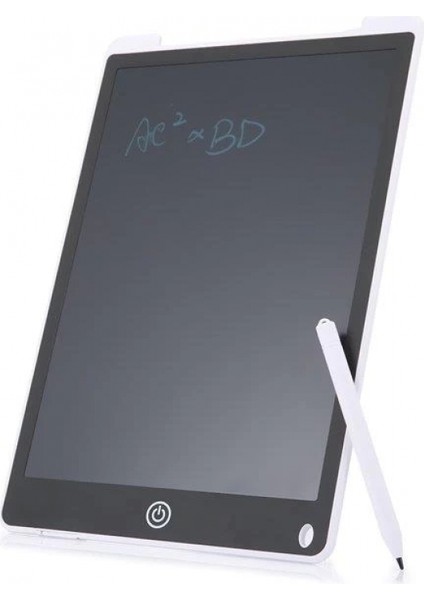 T12 Beyaz Writing Tablet LCD 12 Inç Dijital Kalemli Çizim Yazı Tahtası