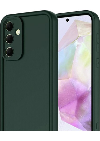 Samsung Galaxy A17 5g Viera Silikon - Koyu Yeşil fiyatları
