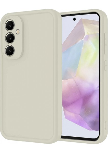 Samsung Galaxy A16 5g Kılıf Viera Silikon - Krem