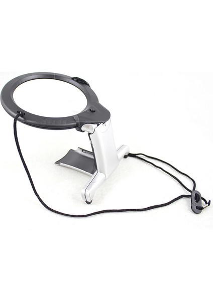 2x 6x LED Eller Serbest,boyun Asılı,dıkış,okuma Için En Uygun Büyüteç 11B1