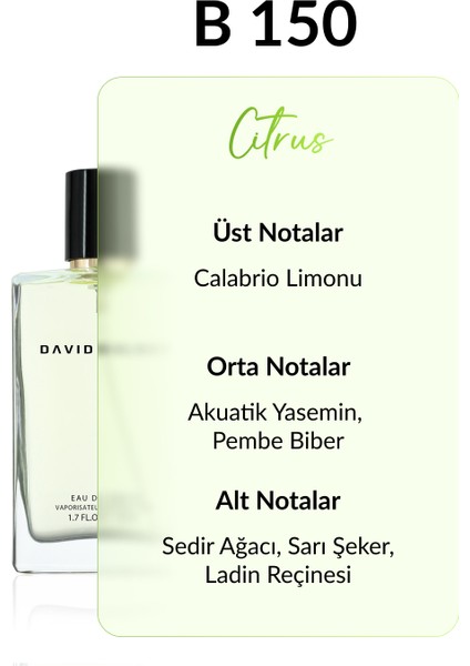 B150 Nonses 50 ml Kadın Parfüm | Citrus fiyatları