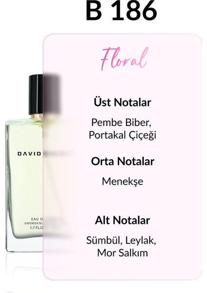 B186 Cherry Love 50 ml Kadın Parfüm | Floral fiyatları