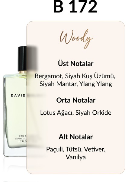 B172 Fowred Black 50 ml Kadın Parfüm | Woody fiyatları