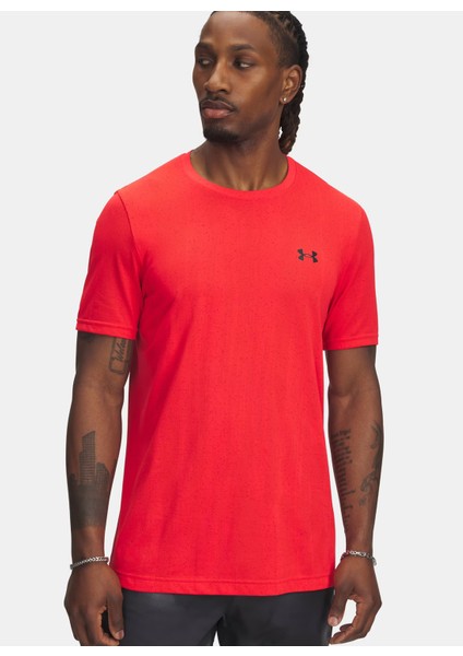 1388129-713-VANISH Seamless Novelty Kırmızı Bisiklet Yaka Normal Düz Erkek T-Shirt