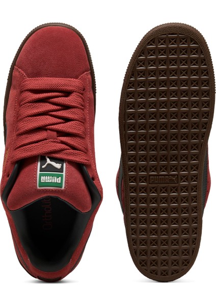39520571 Suede Xl Exotic Red-Gum Kırmızı - Siyah Erkek Lifestyle Ayakkabı