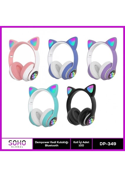 Kedi Figurlu Kulaklık