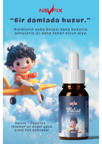 Melisa Papatya Ihlamur Night Bitkisel Damla 50 ml indirimleri