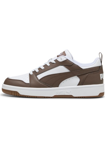 39232859 Rebound V6 Low Wpuma Beyaz - Kahverengi Kadın Lifestyle Ayakkabı