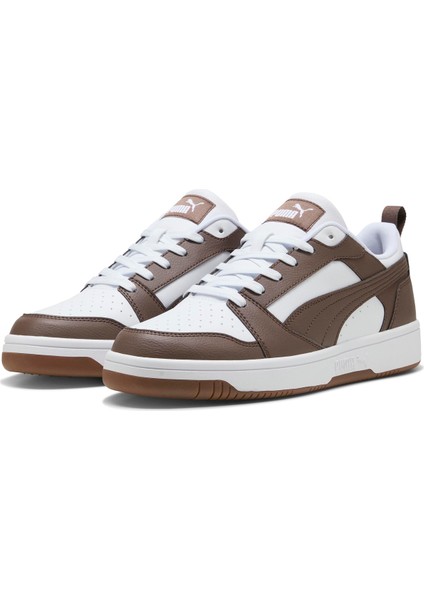 39232859 Rebound V6 Low Wpuma Beyaz - Kahverengi Kadın Lifestyle Ayakkabı modelleri
