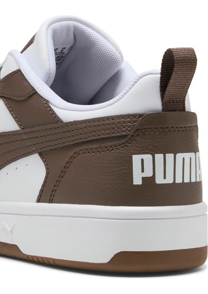 39232859 Rebound V6 Low Wpuma Beyaz - Kahverengi Kadın Lifestyle Ayakkabı indirimleri