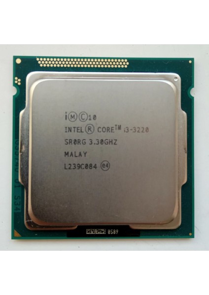 Core I3-3210 LGA1155 3.20 Ghz Tray Işlemci