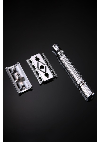 Rimei Manuel Tıraş Aleti - Geleneksel Tıraş Makinesi 7 Parça Tıraş Seti 7175251 indirimleri