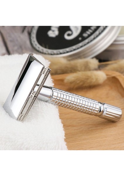 Rimei Manuel Tıraş Aleti - Geleneksel Tıraş Makinesi 7 Parça Tıraş Seti 7175251