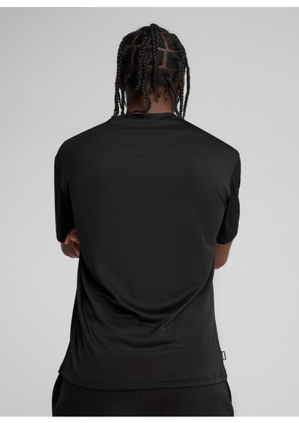 63049901 Posterize Tee Iı Puma Blac Siyah Yuvarlak Yaka Regular Fit Düz Erkek T-Shirt modelleri