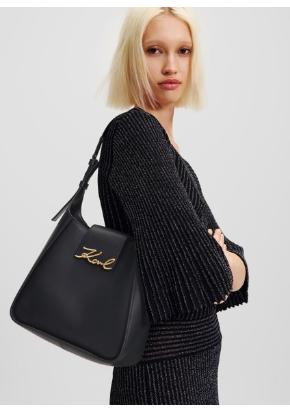 Deri Siyah Kadın Omuz Çantası A1W30434999 indirimleri
