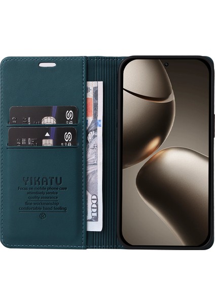 Xiaomi 15T Pro Telefon Kılıfı Manyetik Kapatma Pu Deri Kılıf (Yurt Dışından) fiyatları