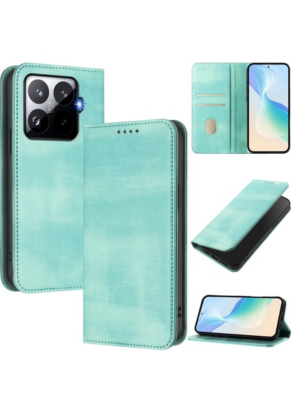 Xiaomi 15T Pro Cüzdan Kılıfı Retro Doku Rfıd Engelleme Deri Telefon Kılıfı (Yurt Dışından) fiyatları