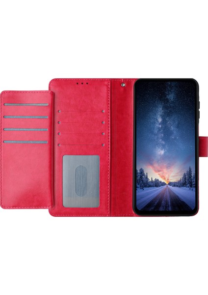 Xiaomi 15T Cüzdan Telefon Kılıfı Standı Pu Deri Folio Kapak 8 Kart Yuvası ile (Yurt Dışından) fırsatları
