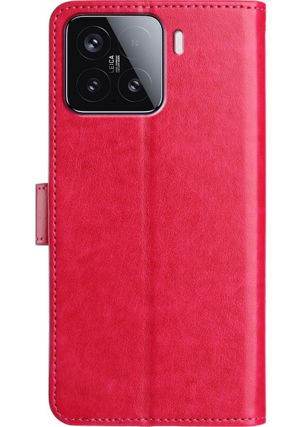 Xiaomi 15T Cüzdan Telefon Kılıfı Standı Pu Deri Folio Kapak 8 Kart Yuvası ile (Yurt Dışından) indirimleri